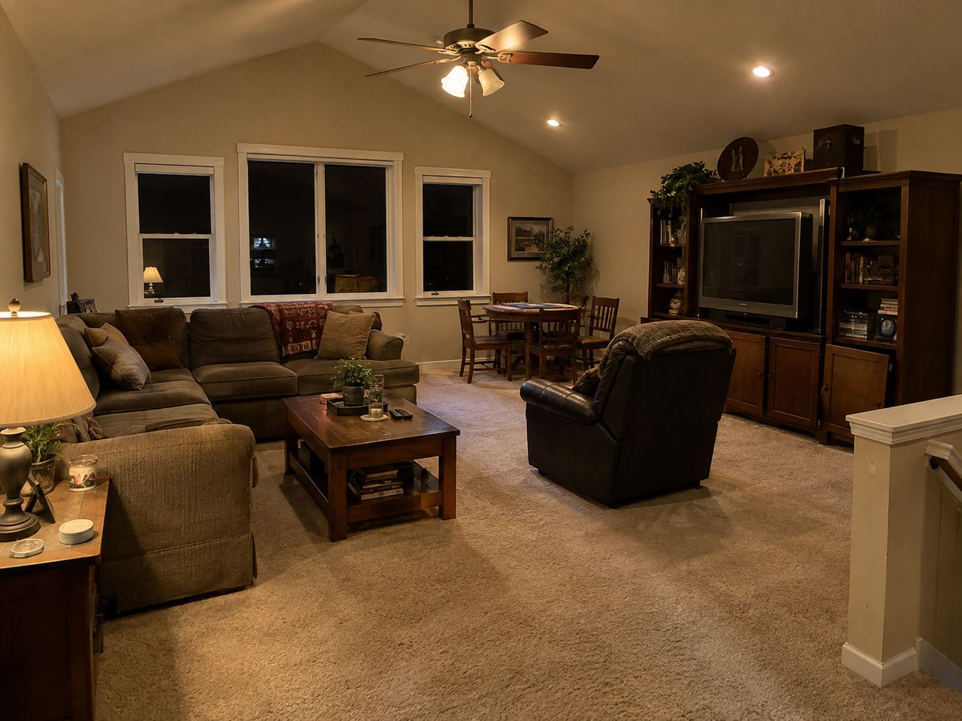 Common area before remodel