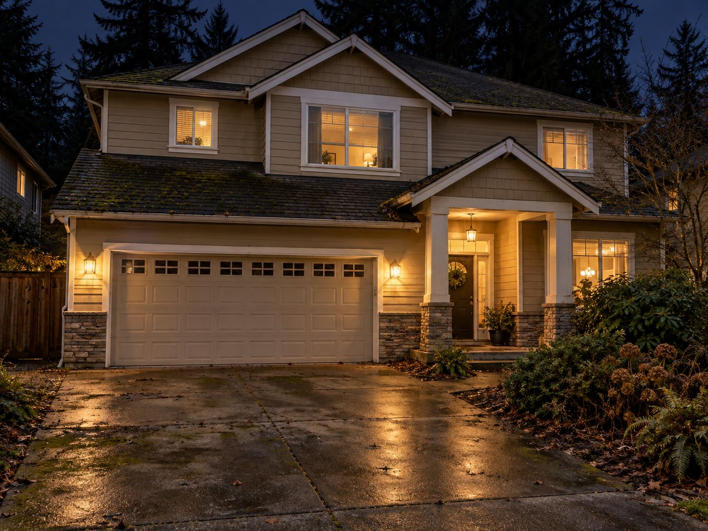 Exterior Transformation before remodel
