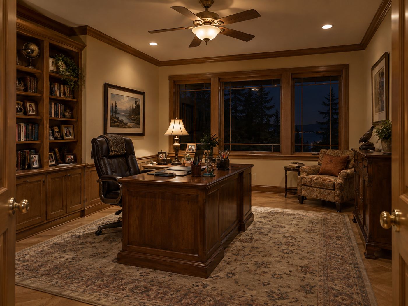 Office before remodel