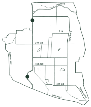 Edgewood street map