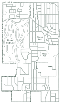 Fircrest street map