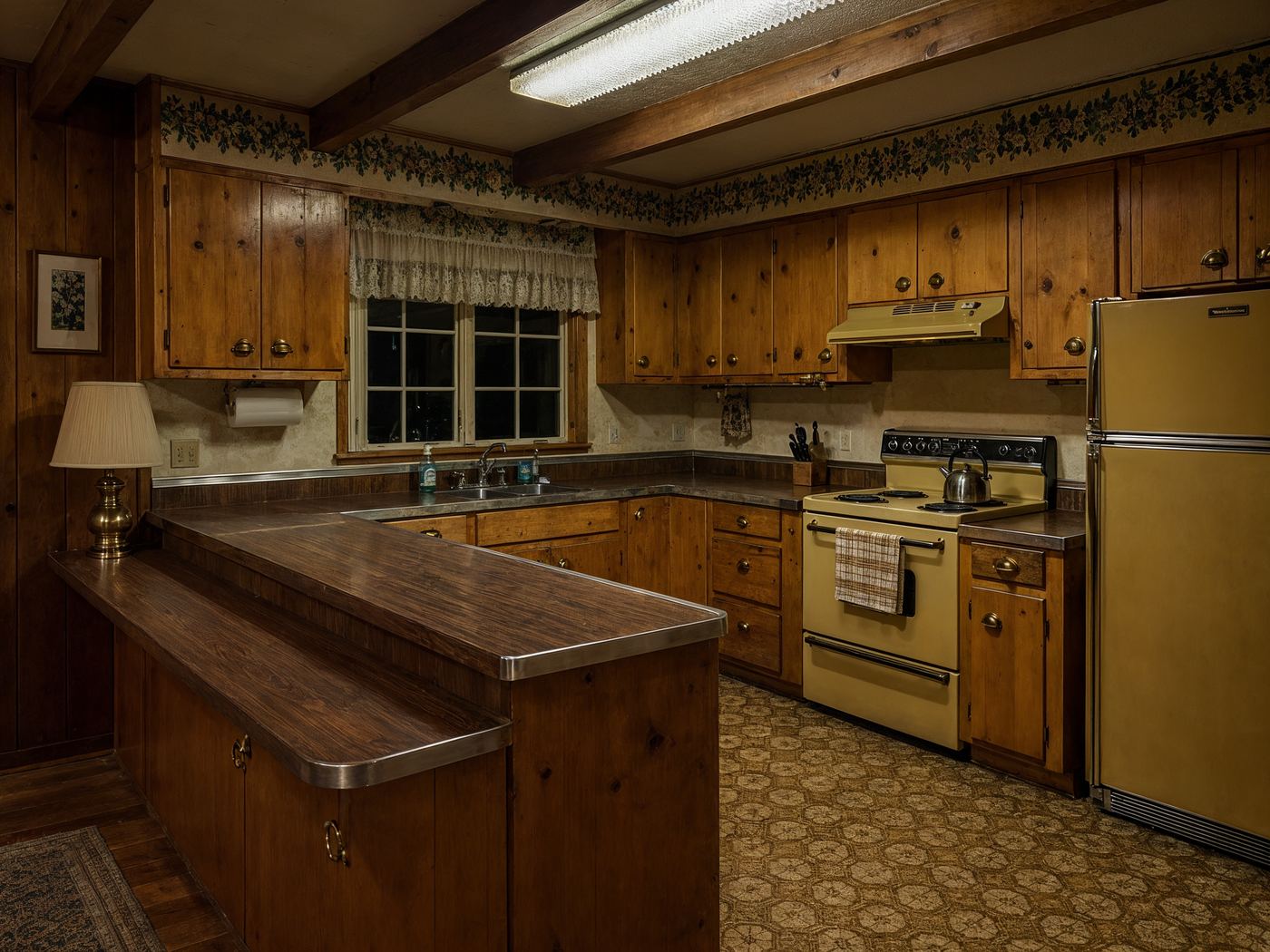 Kitchen before remodel